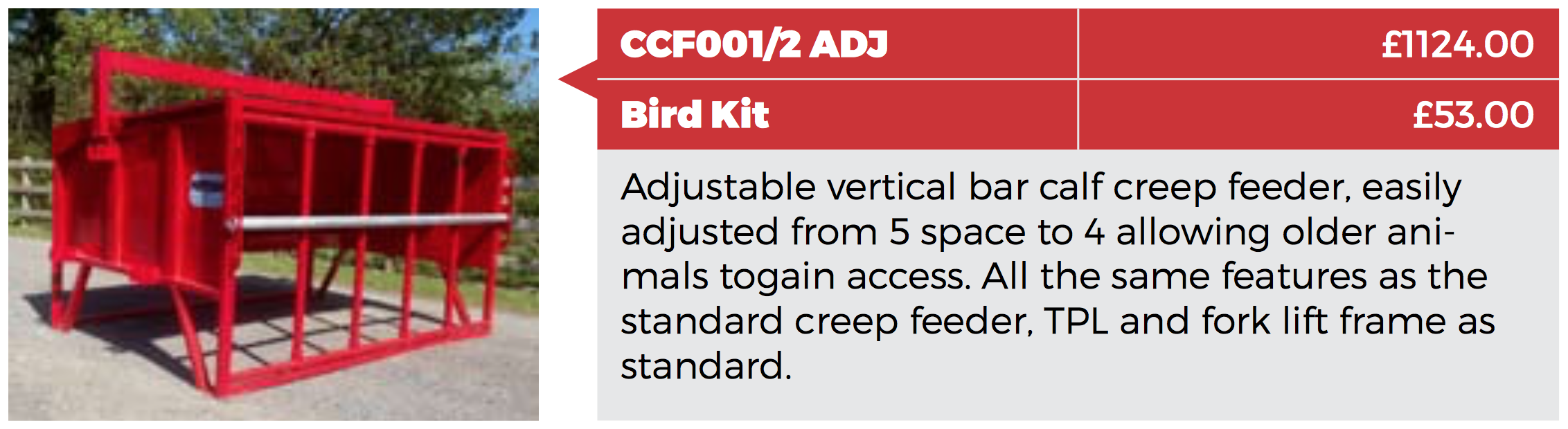 Calf Creep Feeders Halse