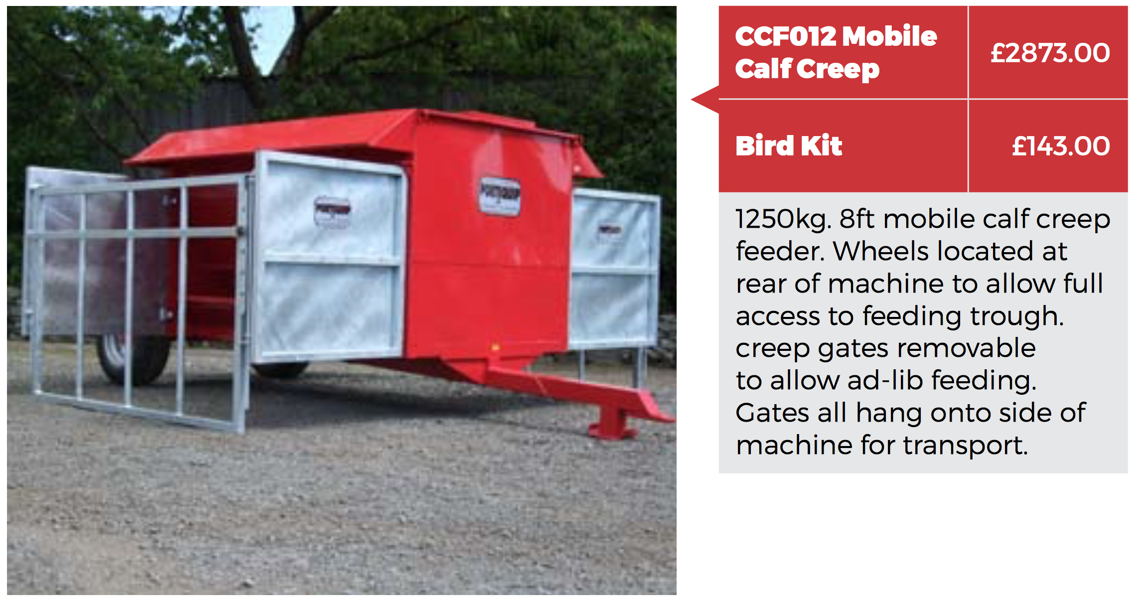 Calf Creep Feeders Halse