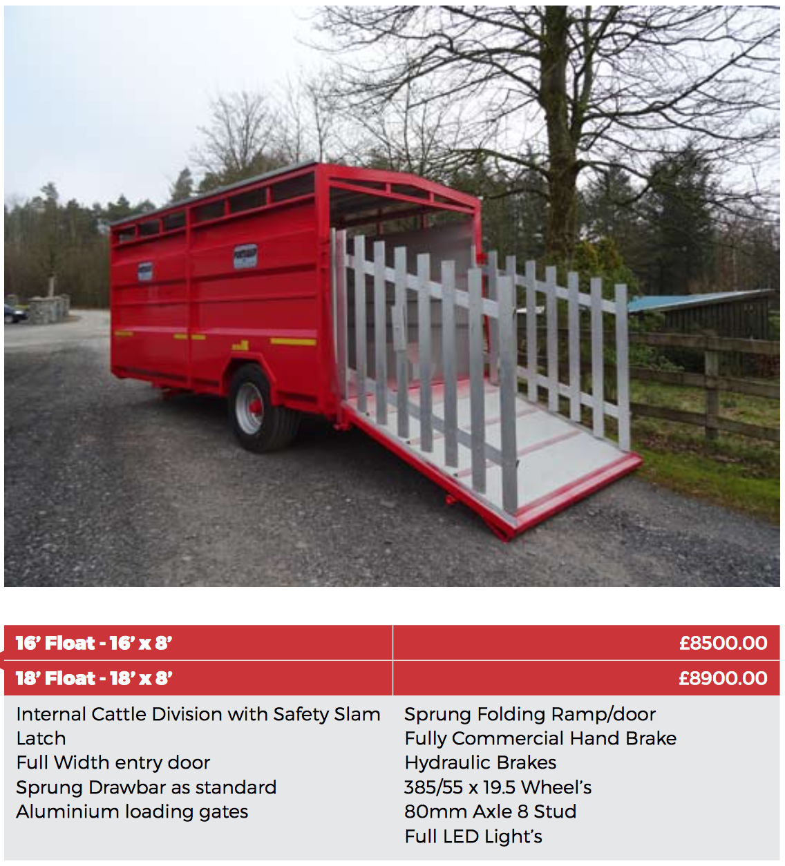 Portequip Cattle Container Halse